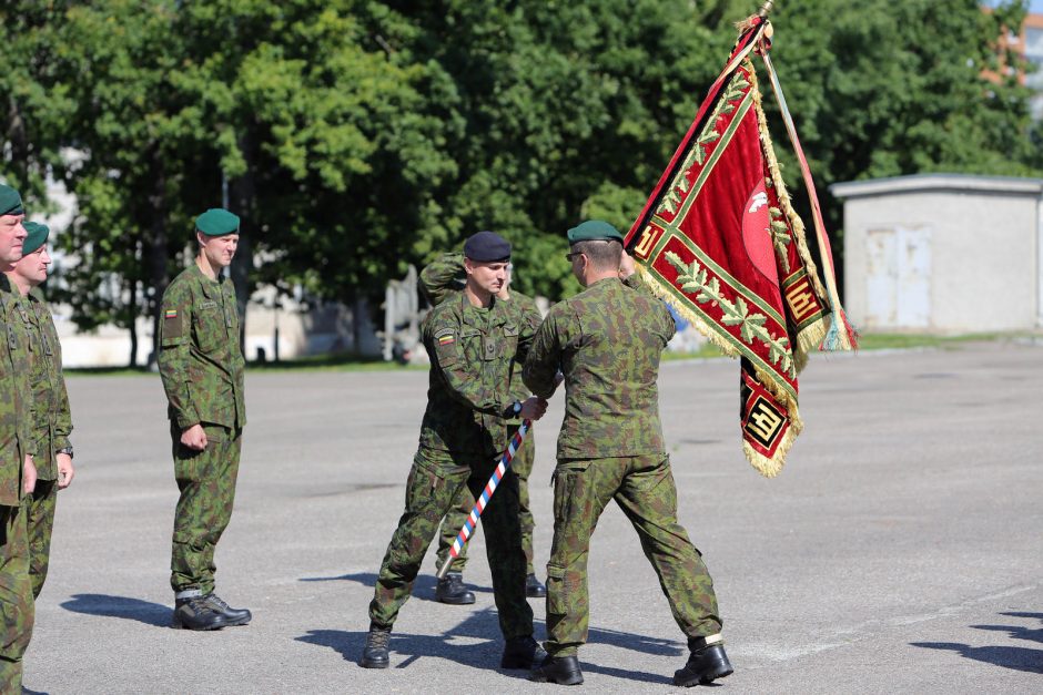 Dragūnų batalionui – naujas vadas