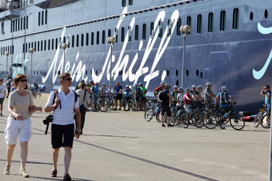 „Mein Schiff 4” šįkart Klaipėdą pasiekė sėkmingai