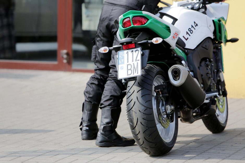 Kelių policijai – naujas motociklas