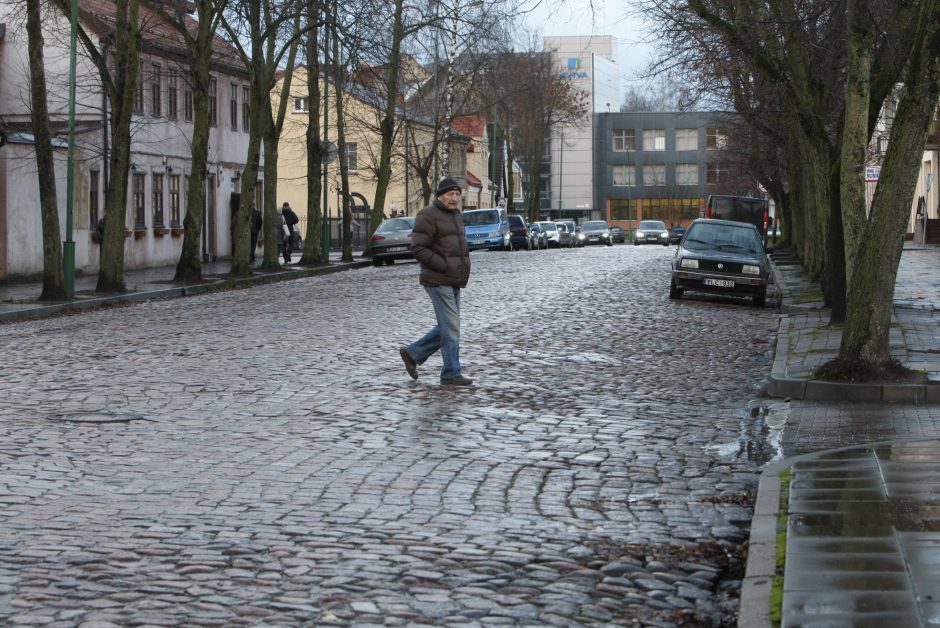 Puodžių gatvės remontas atidėtas