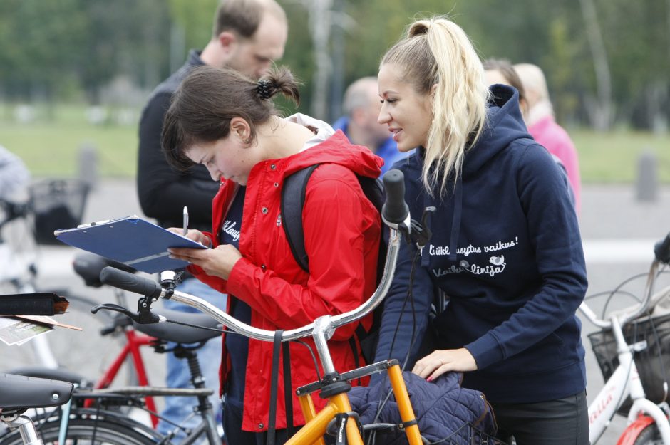 Savižudybių prevencijos dieną paminėjo dviračių žygiu