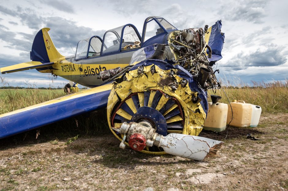 Aleksoto aerodrome nukrito avariniu būdu turėjęs leistis lėktuvas