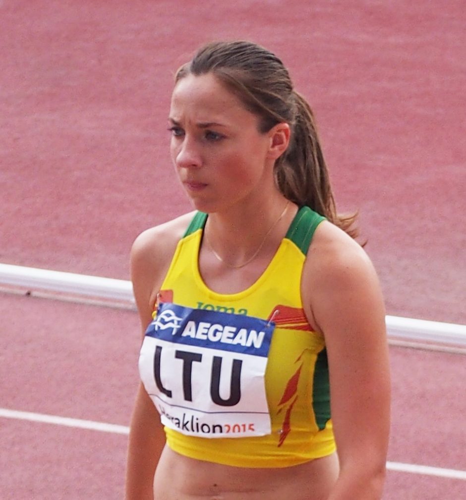 Bėgikė N. Piliušina pagerino Lietuvos rekordą