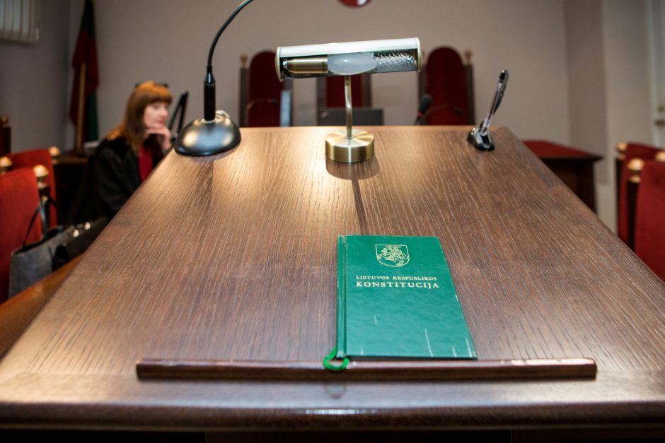 Konstitucijos pataisos dėl teismų tarėjų Seime įveikė pirmąjį laiptelį