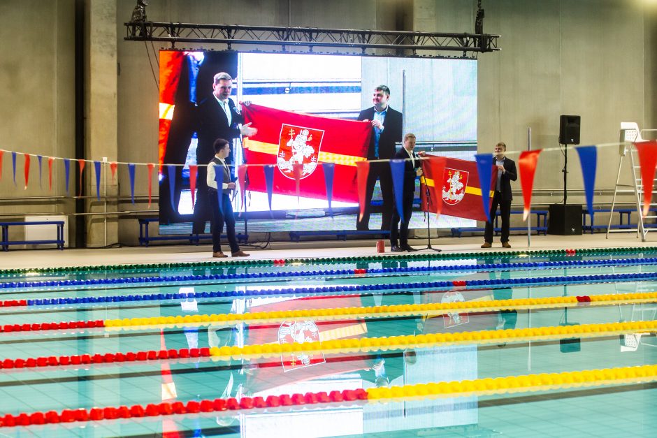 Vilniuje atidarytas pirmas naujas baseinas nuo 1987 metų