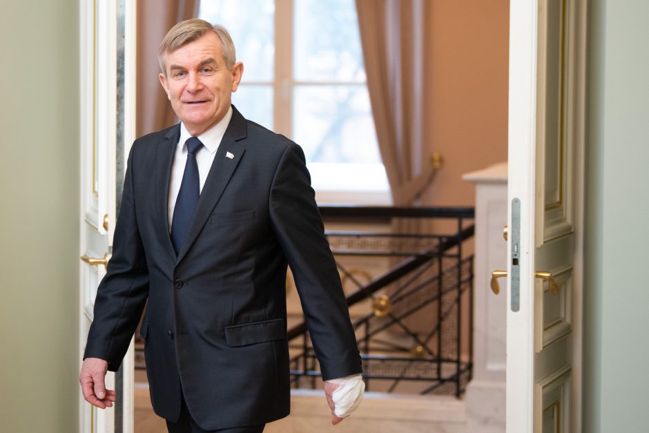 Seimo pirmininkas vyksta vizito į Latviją