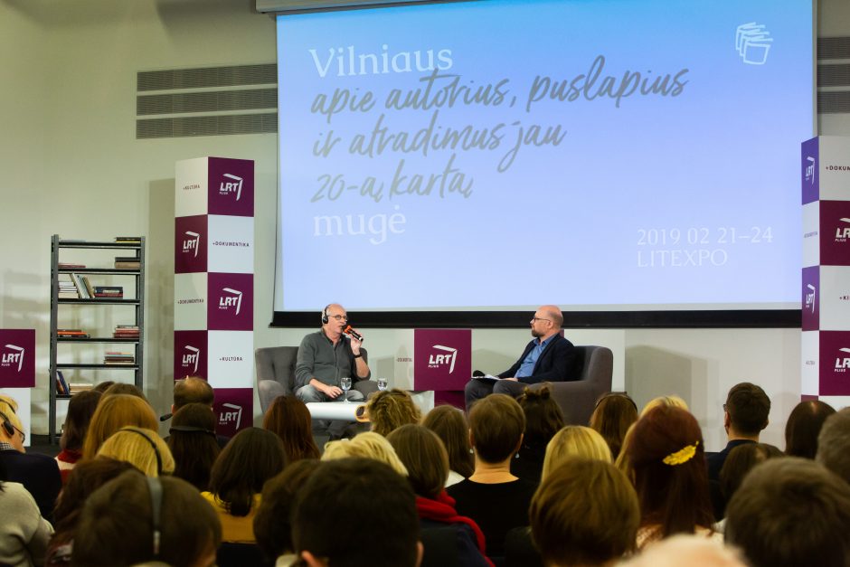 Tęsiasi Vilniaus knygų mugės renginiai