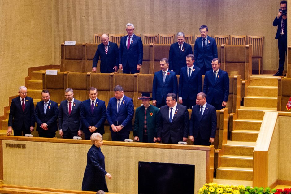 Lietuvos Vyriausybė be moterų – vienintelė tokia ES