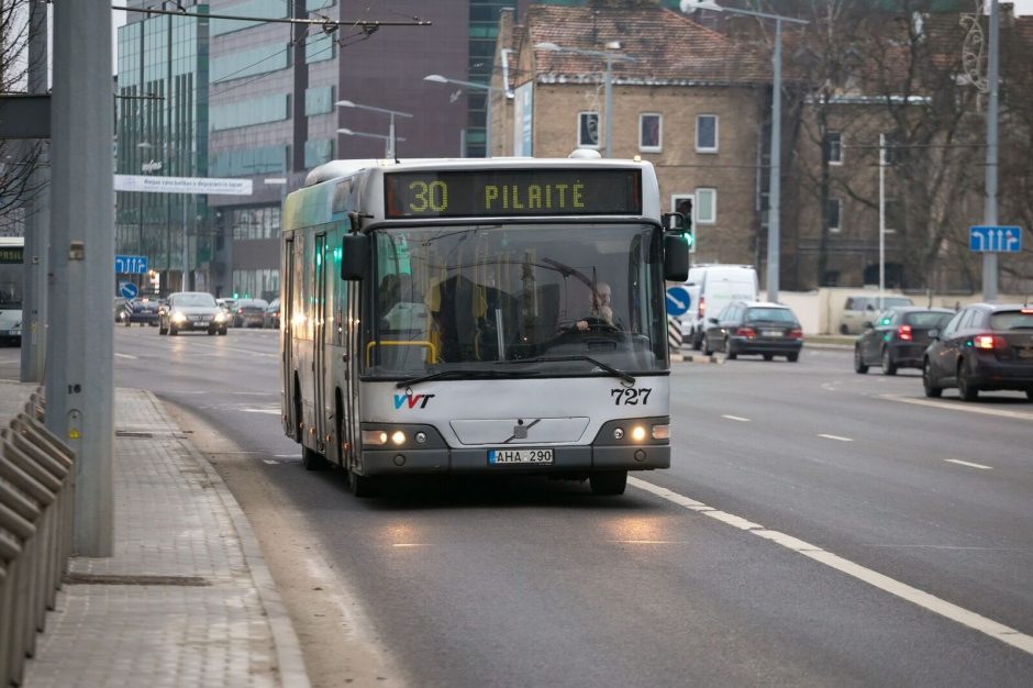 Nuo vasario 10 d. keičiami Pilaitės maršrutų autobusų tvarkaraščiai