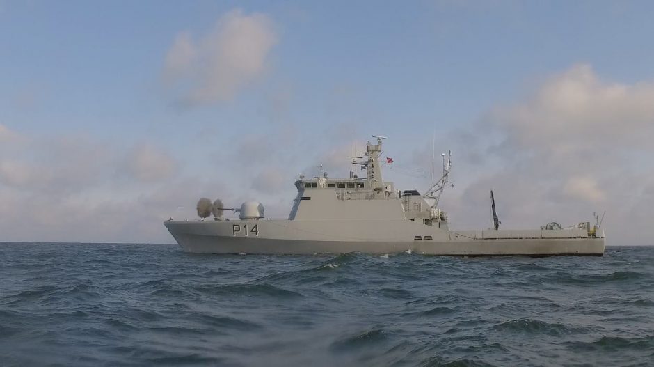 NATO laivai Baltijos jūroje ieško sprogmenų