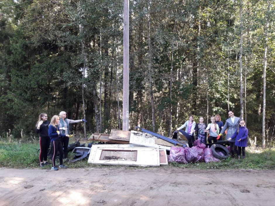 Estijos šimtmečio proga surengta akcija neaplenkė ir Lietuvos