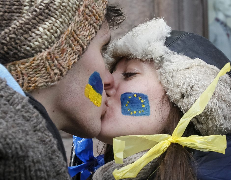Įsigaliojo ES ir Ukrainos prekybos sutartis, kelianti Maskvos įtūžį