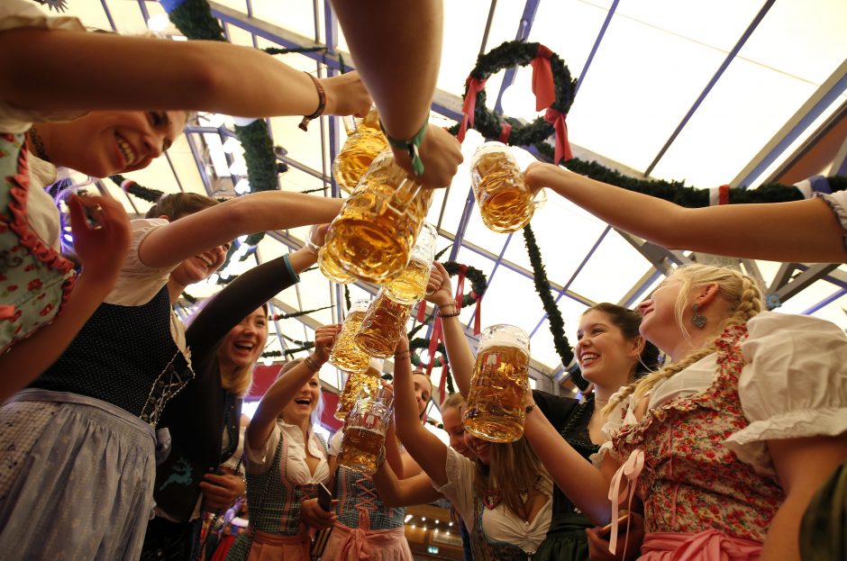 Miunchene prasideda „Oktoberfest“ festivalis