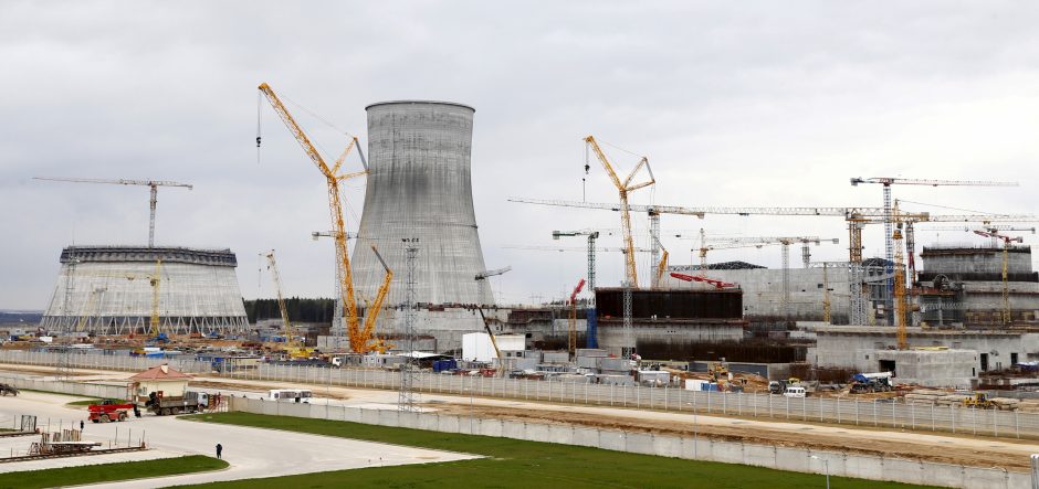 Baltarusija: Astravo jėgainės pirmasis reaktorius bus „fiziškai“ įjungtas kovą