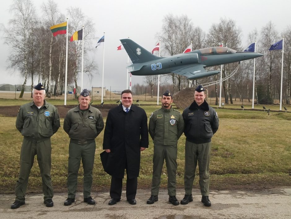 L. Linkevičius: NATO oro policijos misija prisideda prie viso Aljanso saugumo