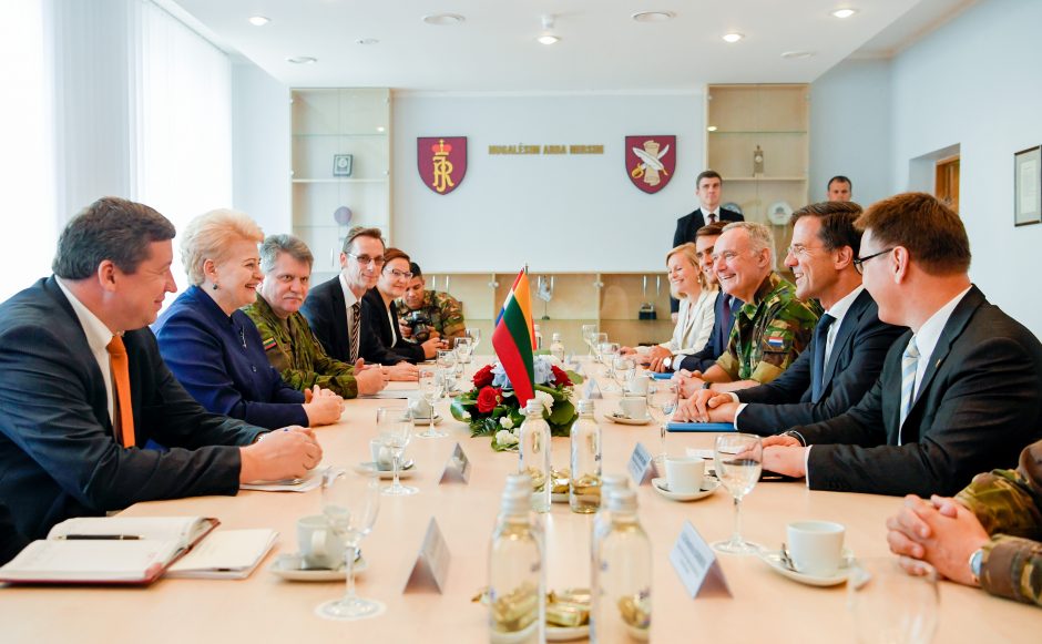 D. Grybauskaitė: NATO batalionai yra geriausia atgrasymo priemonė