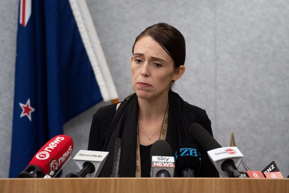Naujosios Zelandijos premjerė šaulio „manifestą“ gavo kelios minutės iki atakos