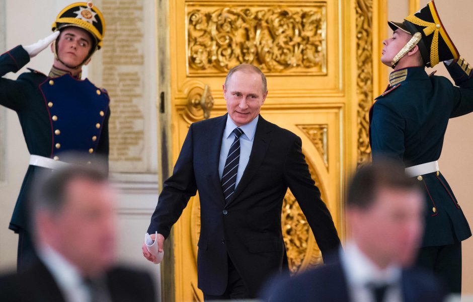 V. Putino inauguracija: Kremliuje karaliaus dar šešerius metus