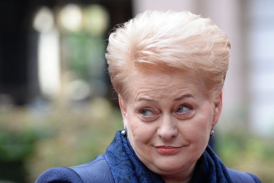 D. Grybauskaitė apie CETA: esame ne Valonijos, o biurokratijos įkaitai