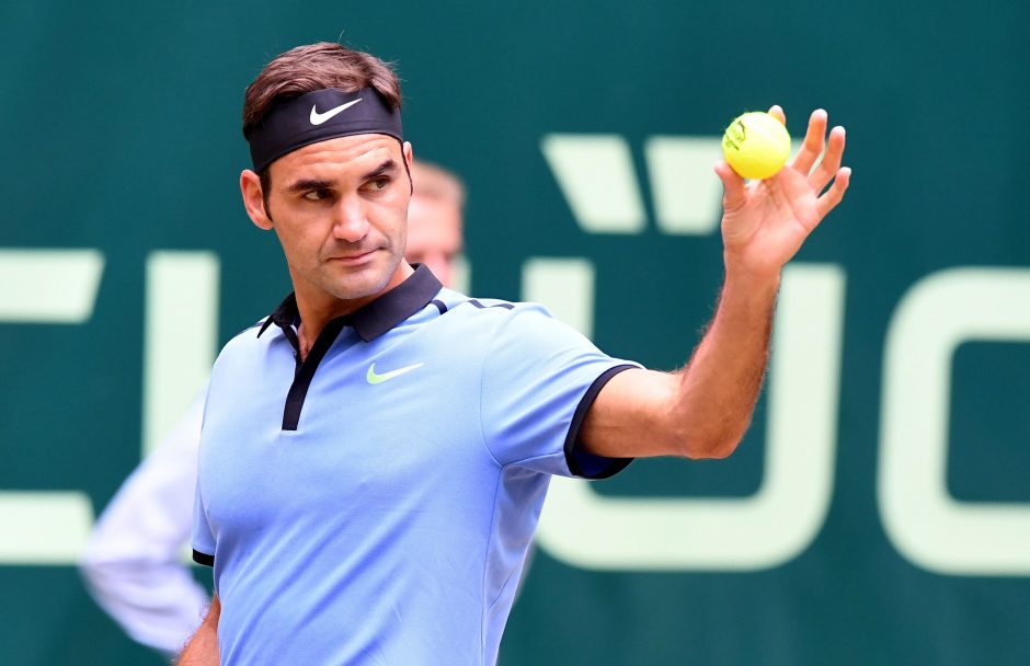 Iki devinto titulo R. Federeriui beliko tik žingsnis