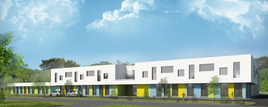 Vilnius statys penkias naujas mokyklas