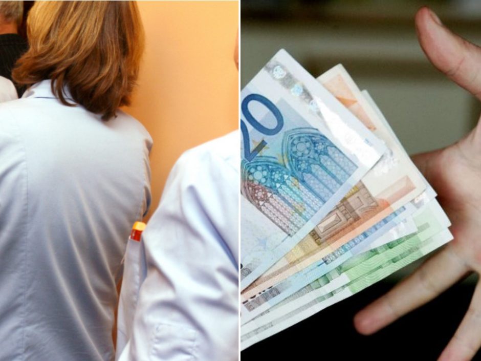 Medikai: 2 200 eurų atlyginimas išnaikintų korupciją