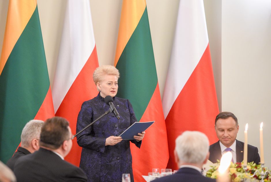 Prezidentūra: Lietuvos ir Lenkijos santykiai labai geri