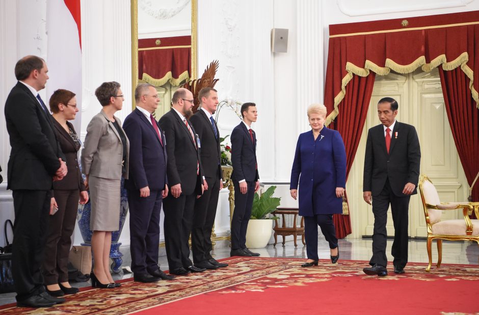 D. Grybauskaitės vizitas Indonezijoje