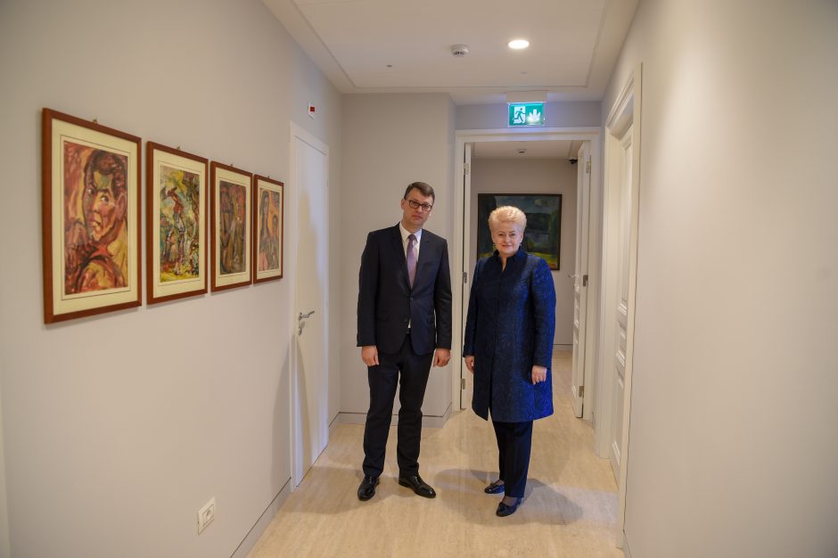 D. Grybauskaitė Romoje atidarė naują Lietuvos ambasadą