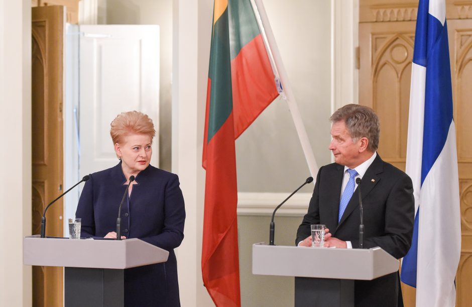 D. Grybauskaitės vizitas Suomijoje