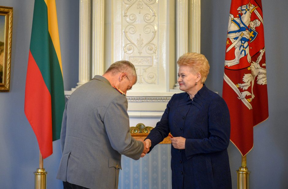 Vokietijos sausumos pajėgų vadui – Lietuvos valstybinis apdovanojimas