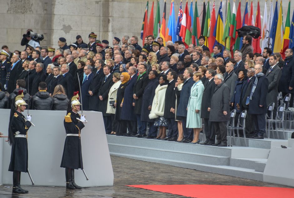 D. Grybauskaitė: žmonija privalo išmokti Pirmojo pasaulinio karo pamokas