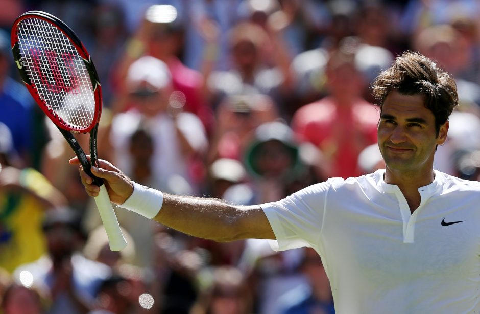 R. Federeris – Vimbldono teniso turnyro aštuntfinalyje