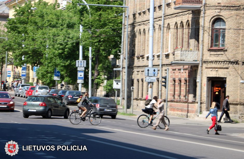 Į gatves išriedėjo dviračiai – ir vėl tos pačios bėdos