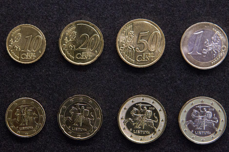 Euro parodą papildė monetos su Vyčiu