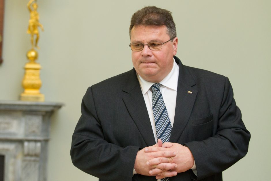 L. Linkevičius Briuselyje dalyvaus Užsienio reikalų tarybos posėdyje