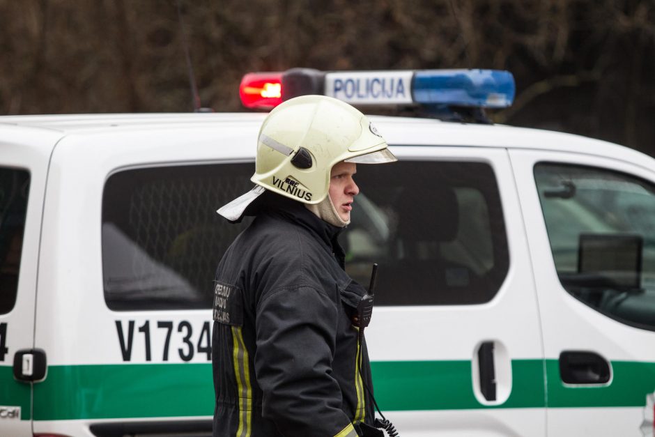 Vilniuje darbininkai rado sprogmenį, jį teko sunaikinti vietoje