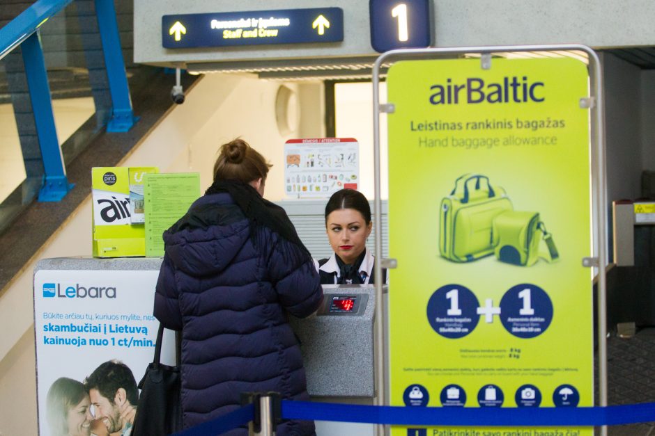 „Air Baltic“ iš Vilniaus skraidins į Paryžių ir Miuncheną