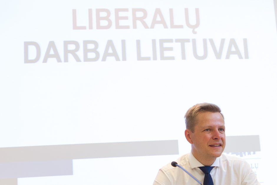 Liberalų sąjūdžiui – grėsmė netekti dotacijos iš valstybės kišenės