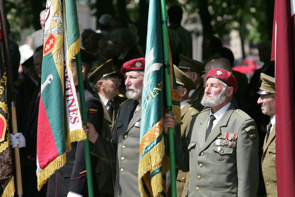 Kaišiadorių rajone pagerbti su sovietų okupacija kovoję partizanai