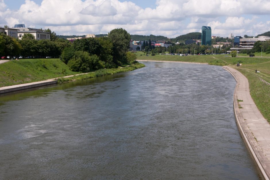 Vilniuje Neries upėje rastas skenduolis