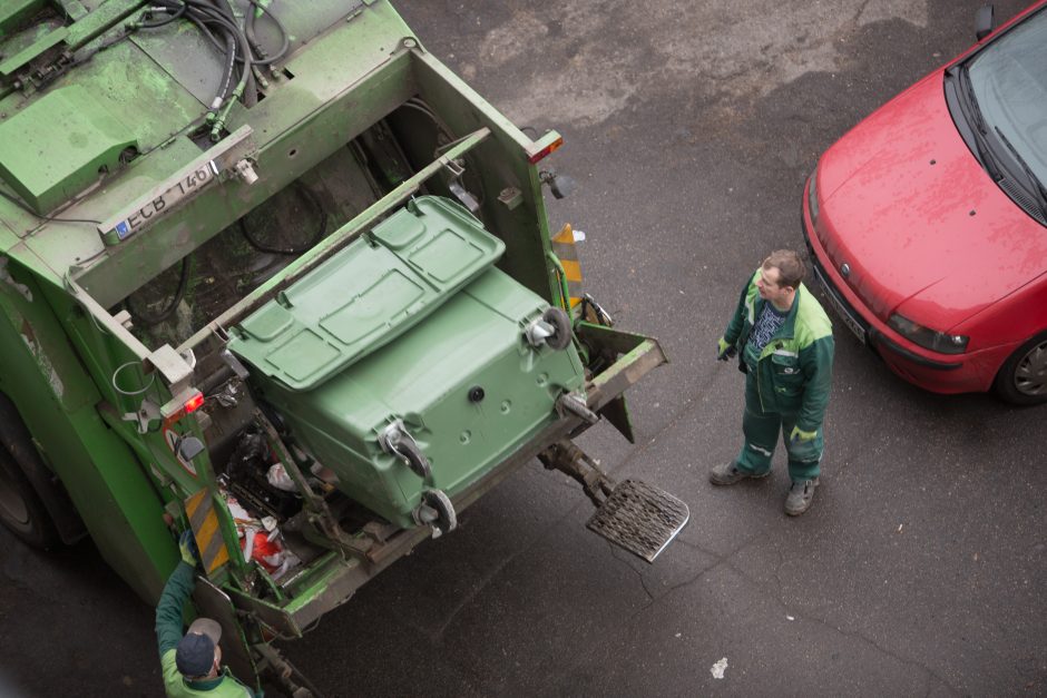 Vilniečių šiukšlės bus išvežamos pagal naujus grafikus