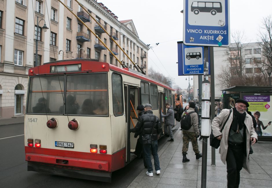 Vilniaus viešojo transporto naikinimo planas juda pirmyn