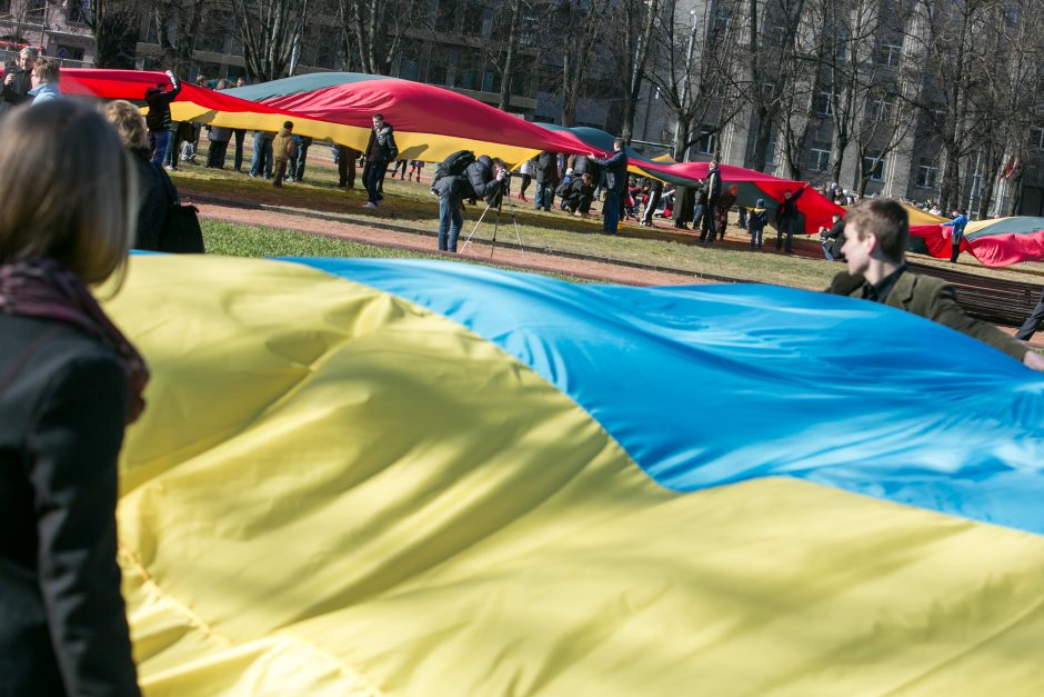 Provokaciją prie Lietuvos ambasados Kijeve pakurstė Rusija?