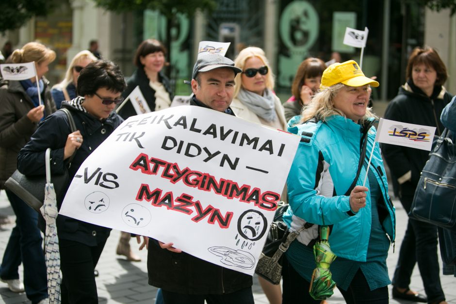 Uostamiesčio mokytojai telkiasi streikui