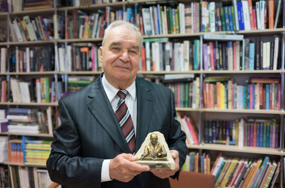 VU profesoriui – archeologijos Nobeliui prilygstantis apdovanojimas