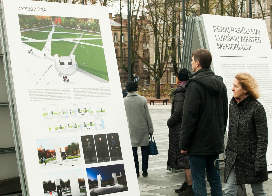 Lukiškių memorialo autorius kaltina Vyriausybę vilkinant projektą