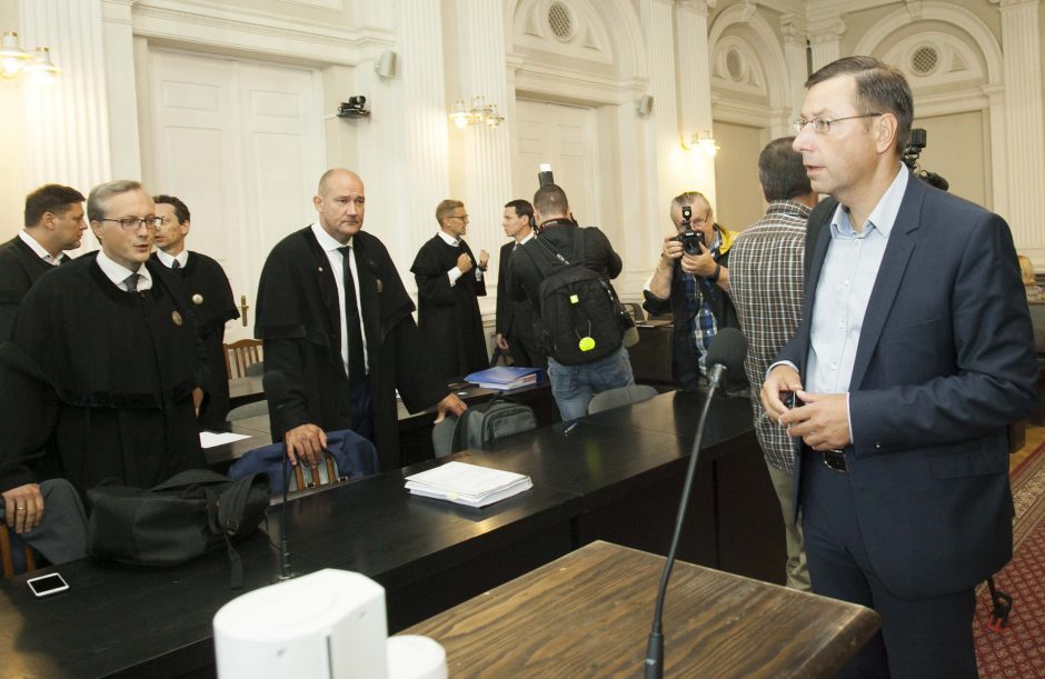 „MG Baltic“ korupcijos bylos posėdis