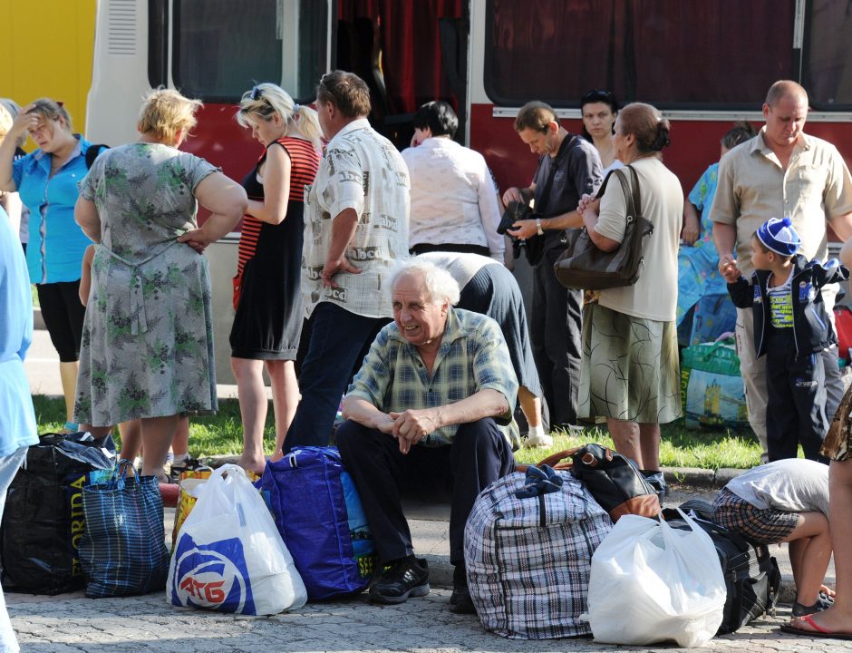 Rusijai rimtu iššūkiu tapo Ukrainos konflikto pabėgėlių antplūdis