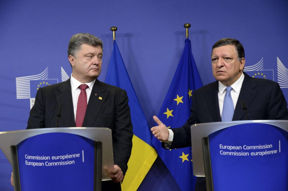 Europos Komisijos vadovas J. M. Barroso perspėja Rusiją nenuvertinti ES ryžto